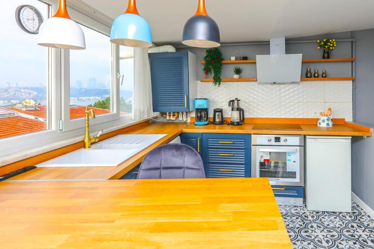 Vibrant Flat 500 M To Uskudar Ferry Station Apartment Istanbul Bagian luar foto